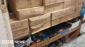 Police seize £75,000 of illegal tobacco products