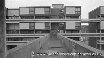 Armed with a Kwik Save carrier bag, he told the story of Hulme Crescents
