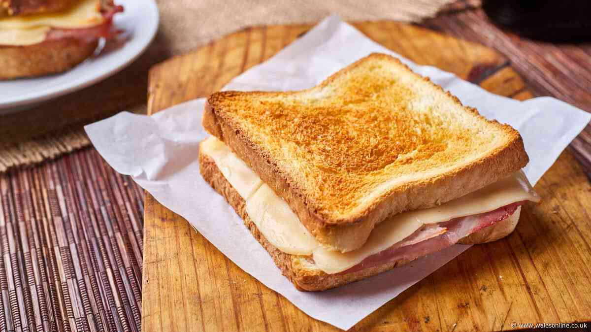 Swap ham for a better ingredient to make the ultimate cheese toastie