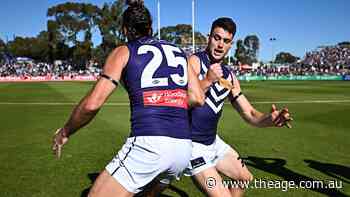 AFL LIVE: The North Melbourne of old? Dockers pile 14 goals in a row on miserable Roos in Bunbury