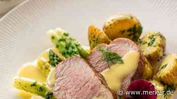 Küchenchef Steffen serviert den Spargel-Klassiker schlechthin: Spargel mit Sauce Hollandaise