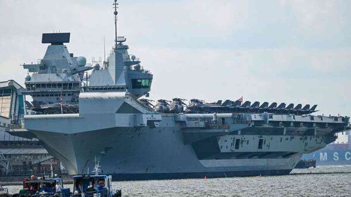 HMS Prince of Wales breaks down before key US trip in 'devastating' blow