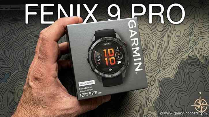 Garmin Fenix 9: MicroLED Display and 2026 Release Date