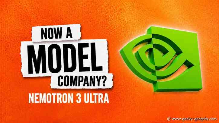 How NVIDIA’s NeMo Tron 3 Ultra Achieves 5X Faster AI Speeds