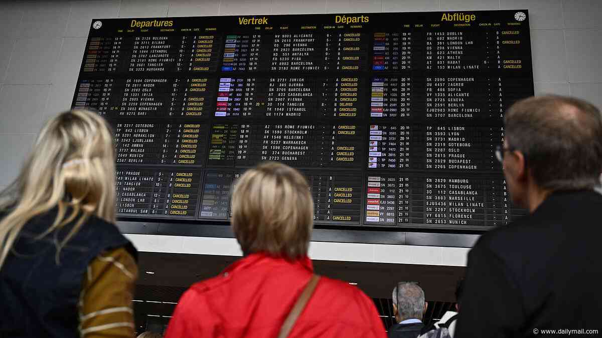 Ryanair hits out at 'unacceptable, illegal wildcat' airport strike that left 20,000 passengers stranded in Belgium with less than 24 hours' notice