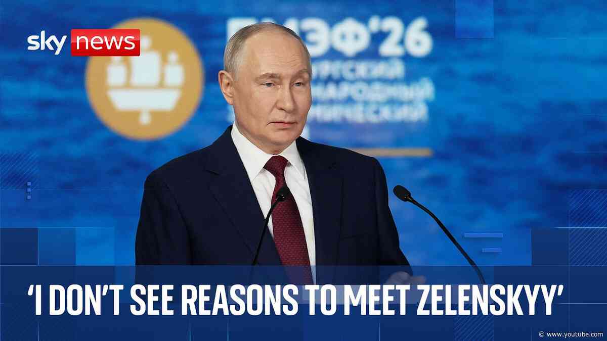 Putin addresses Zelenskyy letter at event heralding 'new global economic order'
