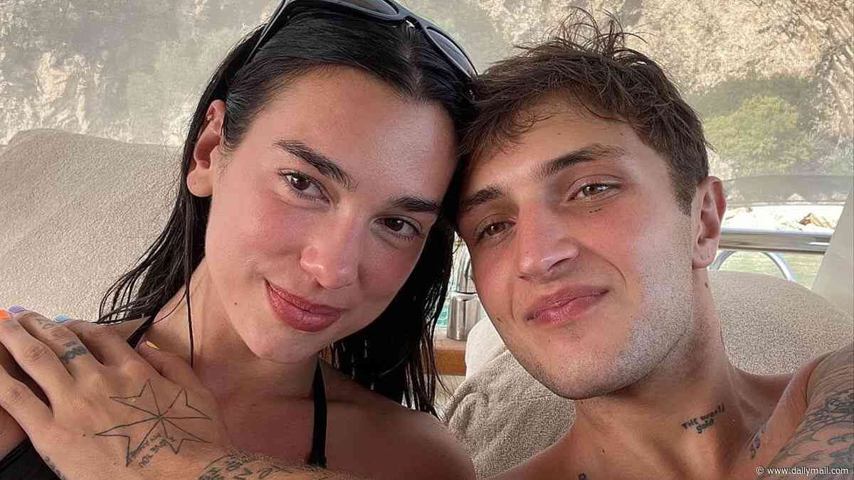 Dua Lipa's high-profile dating history with Anwar Hadid, Isaac Carew and Romain Gavras ahead of her Sicilian wedding to Callum Turner