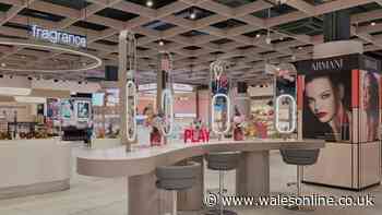 Harrods beauty store 25 minutes from Wales to close within weeks
