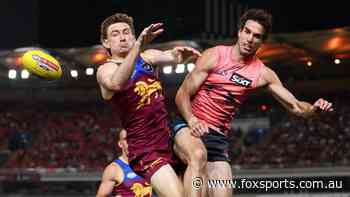 ‘On their knees’: AFL flag defence on knife’s edge as Suns eye finals revenge in fiery Q-Clash — LIVE AFL