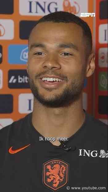 Cody Gakpo ziet Oranje in juli met de wereldbeker staan 🏆🇳🇱
