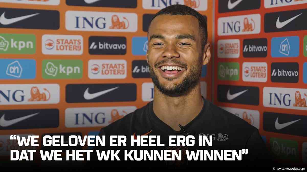 Cody GAKPO over ARNE SLOT, GEBOORTE KIND en geloof in WK-TITEL ORANJE?! 🦁🔶 | Interview
