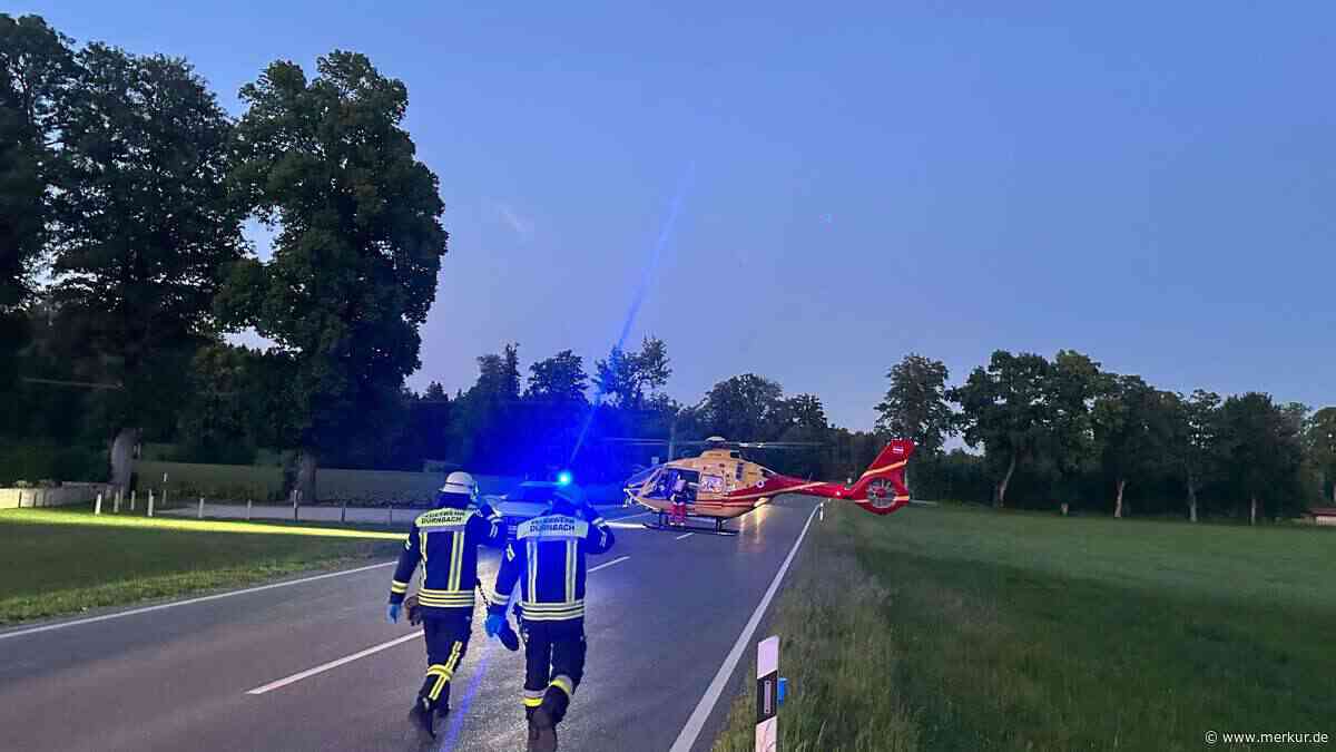 Schwerer Unfall in Oberbayern fordert Todesopfer: Motorradfahrer stirbt in Klinik
