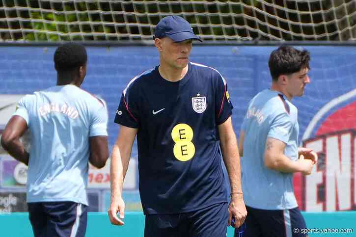 Thomas Tuchel concerned over patchwork pitch for England’s World Cup warm-up