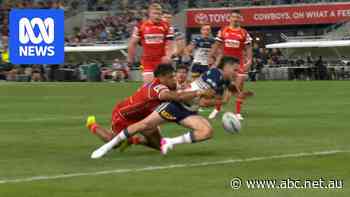 Live: Cowboys awarded controversial try in clash with in-form Dolphins