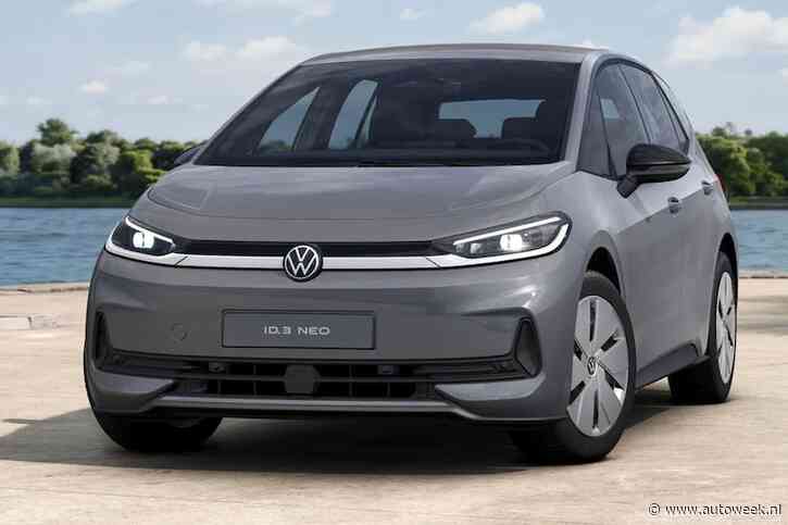 Met één pakketje is de basisversie van de Volkswagen ID3 Neo eigenlijk al af – Back to basics