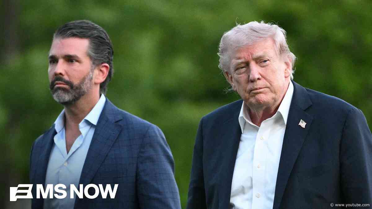 'Mar-a-Lago Mafia, The Epstein Class': Walkinshaw on those protecting Trump IRS audit immunity