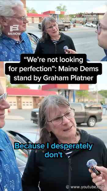 'We're not looking for perfection': Maine Dems stand by Graham Platner