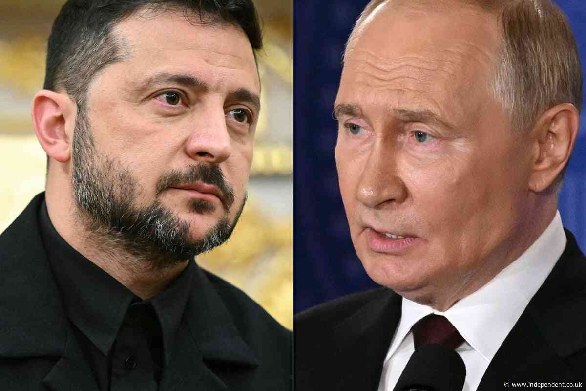 Ukraine-Russia war latest: Ukrainian drones target St Petersburg after Putin rejects Zelensky’s summit proposal