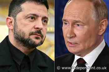 Ukraine-Russia war latest: Ukrainian drones target St Petersburg after Putin rejects Zelensky’s summit proposal