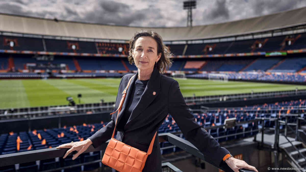 Directeur betaald voetbal Marianne van Leeuwen: ’Als je onze prognose ziet, dan verdienen we pas echt geld als Nederlands elftal wereldkampioen wordt’