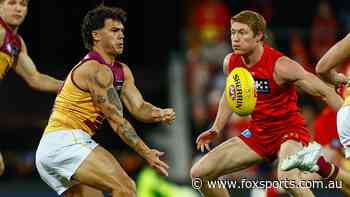 ‘On their knees’: AFL flag defence on knife’s edge as superstar ‘rips’ Q-Clash wide open — LIVE