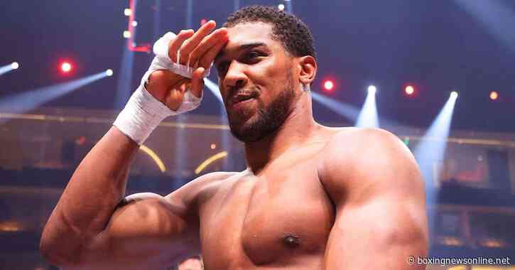 Anthony Joshua names the 5 heavyweights he’s targeting after facing Tyson Fury