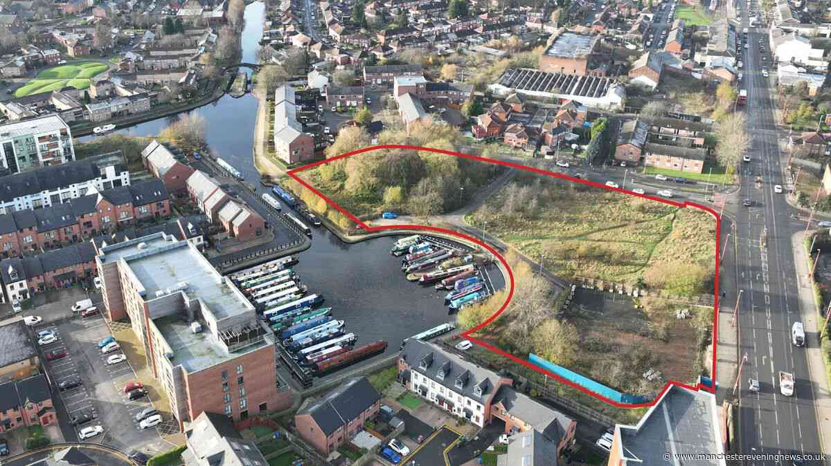 The Droylsden Marina housing plan triple the expected size