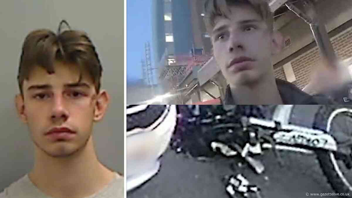 Harrowing footage of hit-and-run that left young man with life-changing injuries