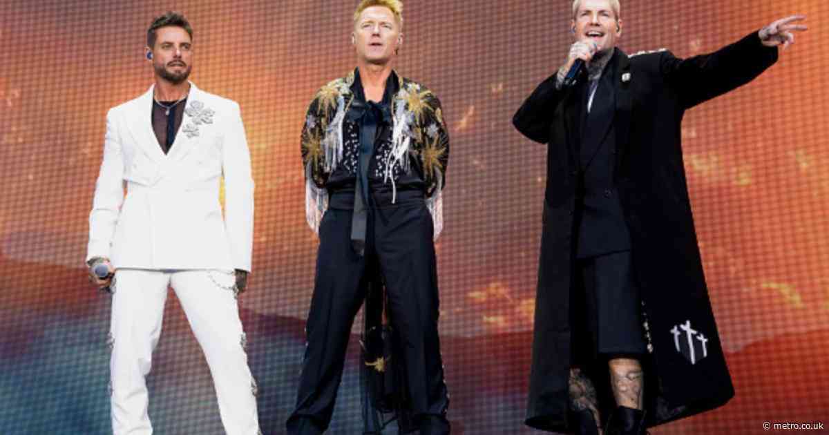 Boyzone fans worry for Mikey Graham after he misses majority of farewell gig