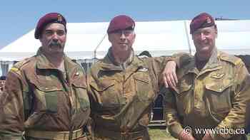 Oromocto man honours WWII veterans by parachuting over Normandy