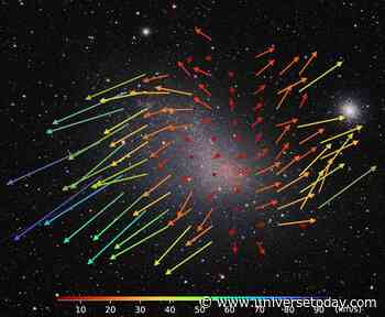 A New Map of Stars Shows That the Small Magellanic Cloud is Expanding