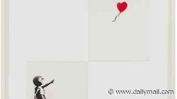 Two original Banksy artworks owned by Friends star Matthew Perry sell at auction for nearly £1million