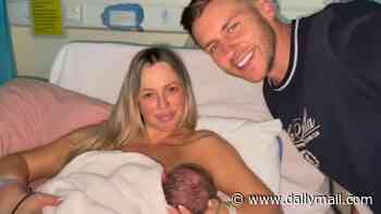 Holly Hagan gives birth! Geordie Shore star welcomes her second child with husband Jacob Blyth - following the tragic death of her beloved sister Darci