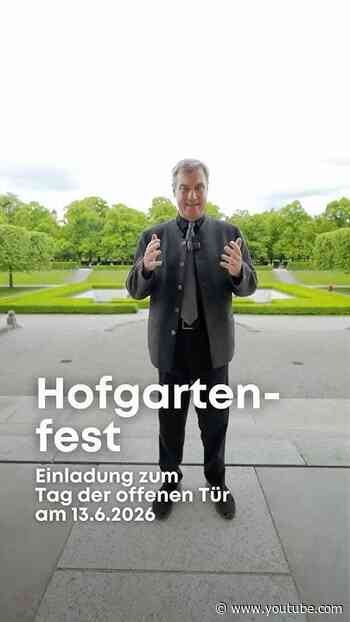 Hofgartenfest und Tag der offenen Tür der Bayerischen Staatsregierung - Bayern (06.06.2026)