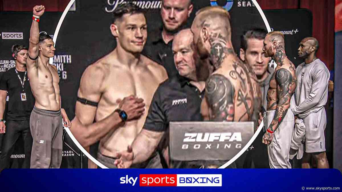 Eyes LOCKED! Rozicki tries to unsettle CBS at head-to-head