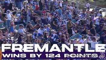 Freemantle post club-best winning margin