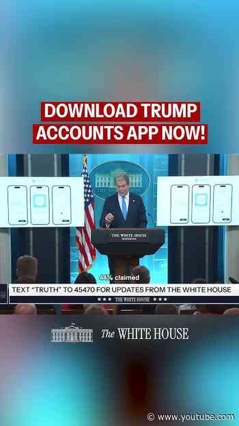 DOWNLOAD TRUMP ACCOUNTS APP NOW!