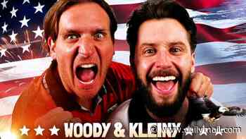 39 days, 15,000 miles, 27 cities ... and one (smelly) bus: Welcome to the Woody and Kleiny 'football's coming home' World Cup US tour