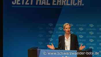 AfD-Parteitag in Heidenheim: Weidel nennt Merz erneut „Lügenkanzler“