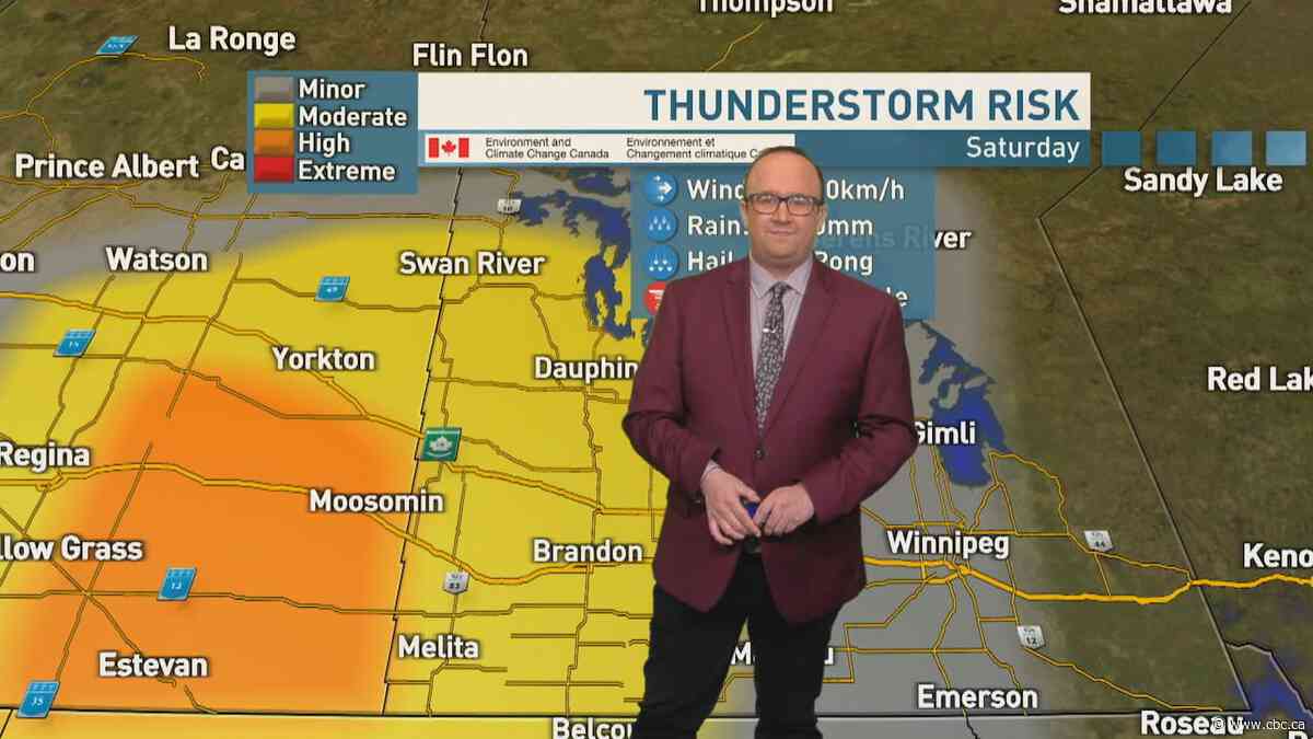 Riley Laychuk's weekend forecast: hot and humid