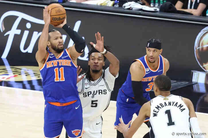 Jalen Brunson blinked— and somehow the Knicks held on