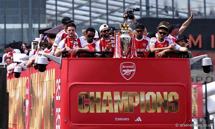 Three Arsenal stars nominated for PFA Players’ Player of the Year award after title-winning season