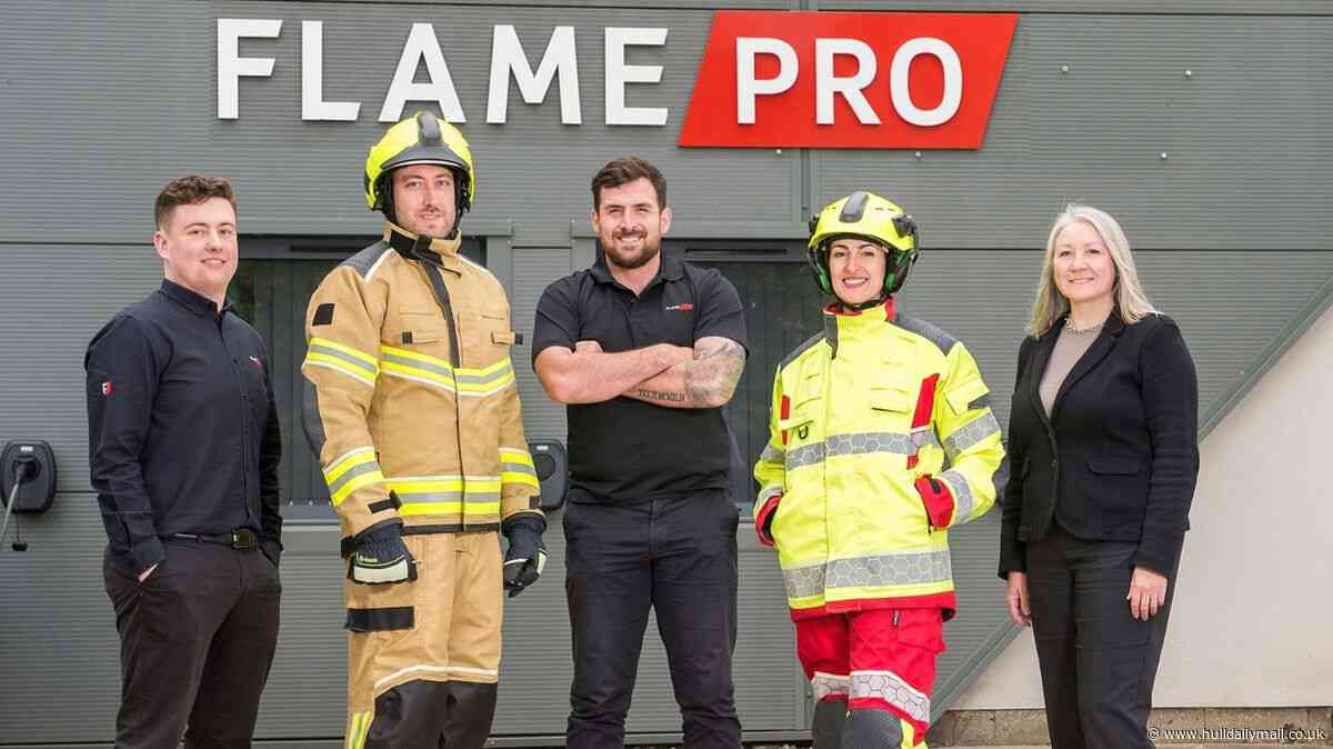 East Yorkshire firm wins place on National Firefighter PPE Framework