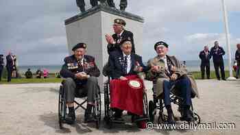 D-Day veterans gather for 82nd anniversary of Normandy landings amid poignant commemorations by French schoolchildren and the grandson of Field Marshal Montgomery
