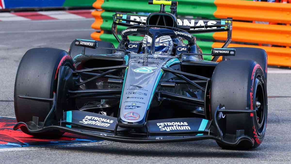 Antonelli fastest as favourites Ferrari dislodged before Monaco qualifying