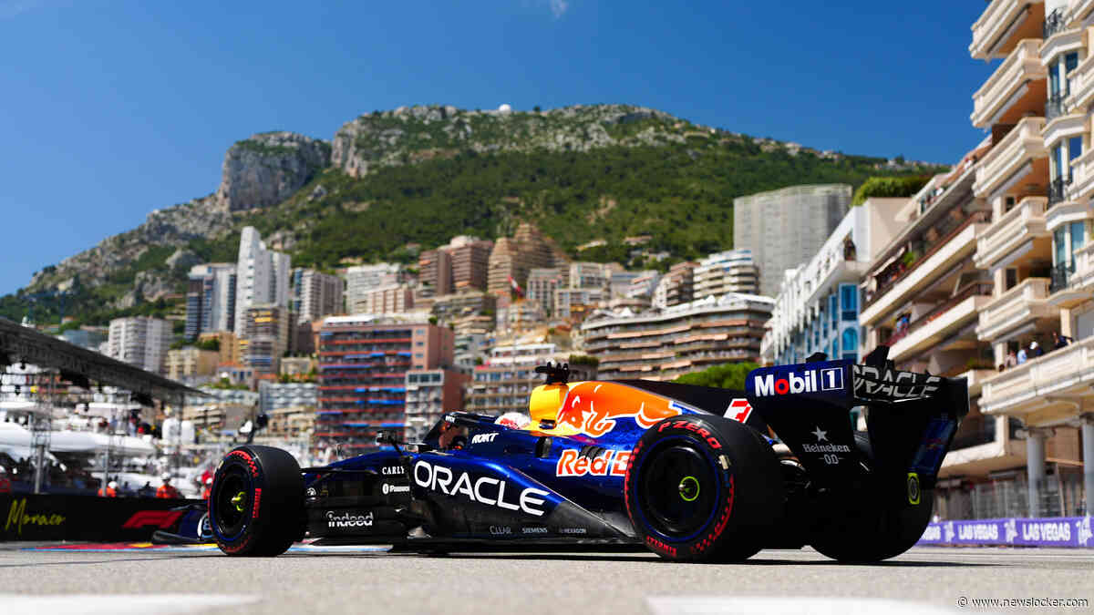Max Verstappen moet Mercedes en Ferrari voor zich dulden in laatste training voor Grand Prix van Monaco