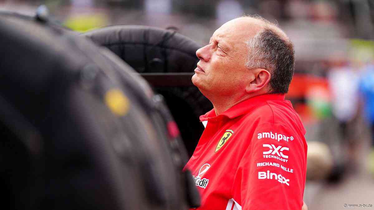 Vasseur muss ins Krankenhaus: Ferrari bangt um Teamchef und Monaco-Dominanz