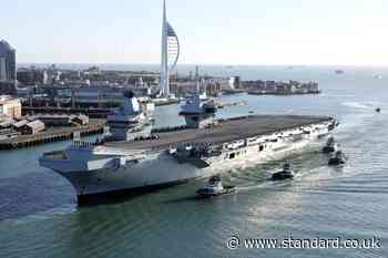 Britain's £3.5bn warship HMS Prince of Wales breaks down again as technical issue detected