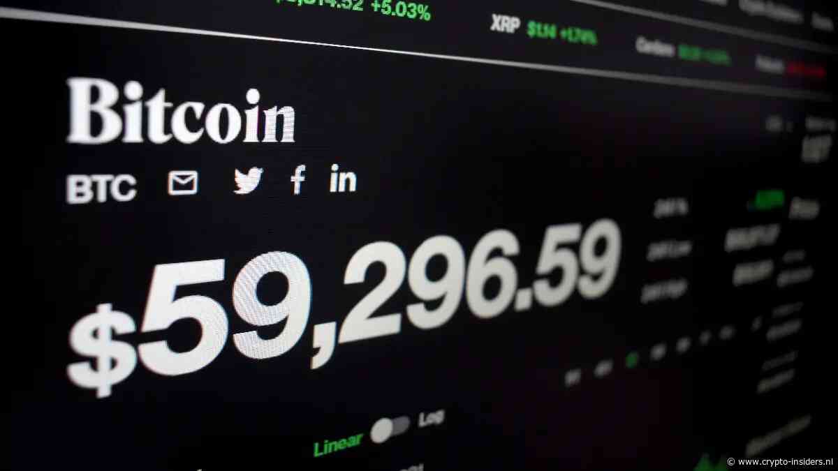 Dit zou kunnen gebeuren als de bitcoin koers onder $60.000 zakt