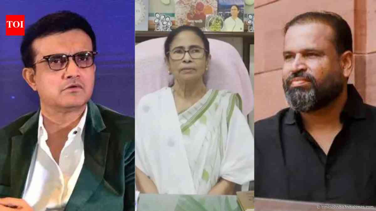 'Incorrect and untrue': Sourav Ganguly denies asking Yusuf Pathan to resign 'on behalf of' Mamata Banerjee